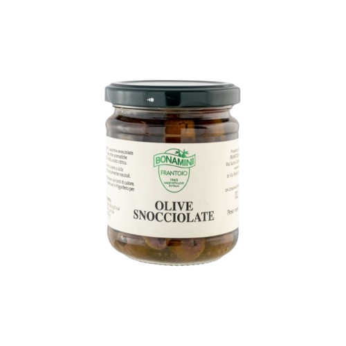 Olive nere snocciolate